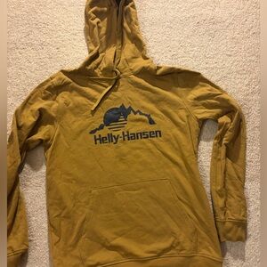 Helly Hansen Men's Yellow Hoodie Sweater